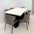 Residence - Bukit Batok | Product Seen: [Elona Extendable Dining Table – W1600/1980/2360 (Ceramic) & Elephant Halved-Arm Chair]